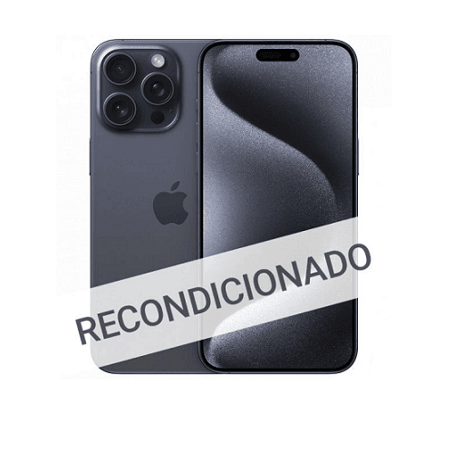 Apple iPhone 15 Pro Max Recondicionado (Grade A) 6.7" 512GB Blue Titanium