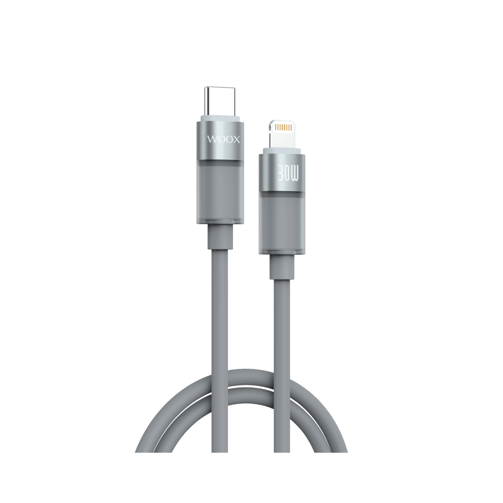 Cabo de Dados USB-C para Lightning MX0222 30W 1m Castanho