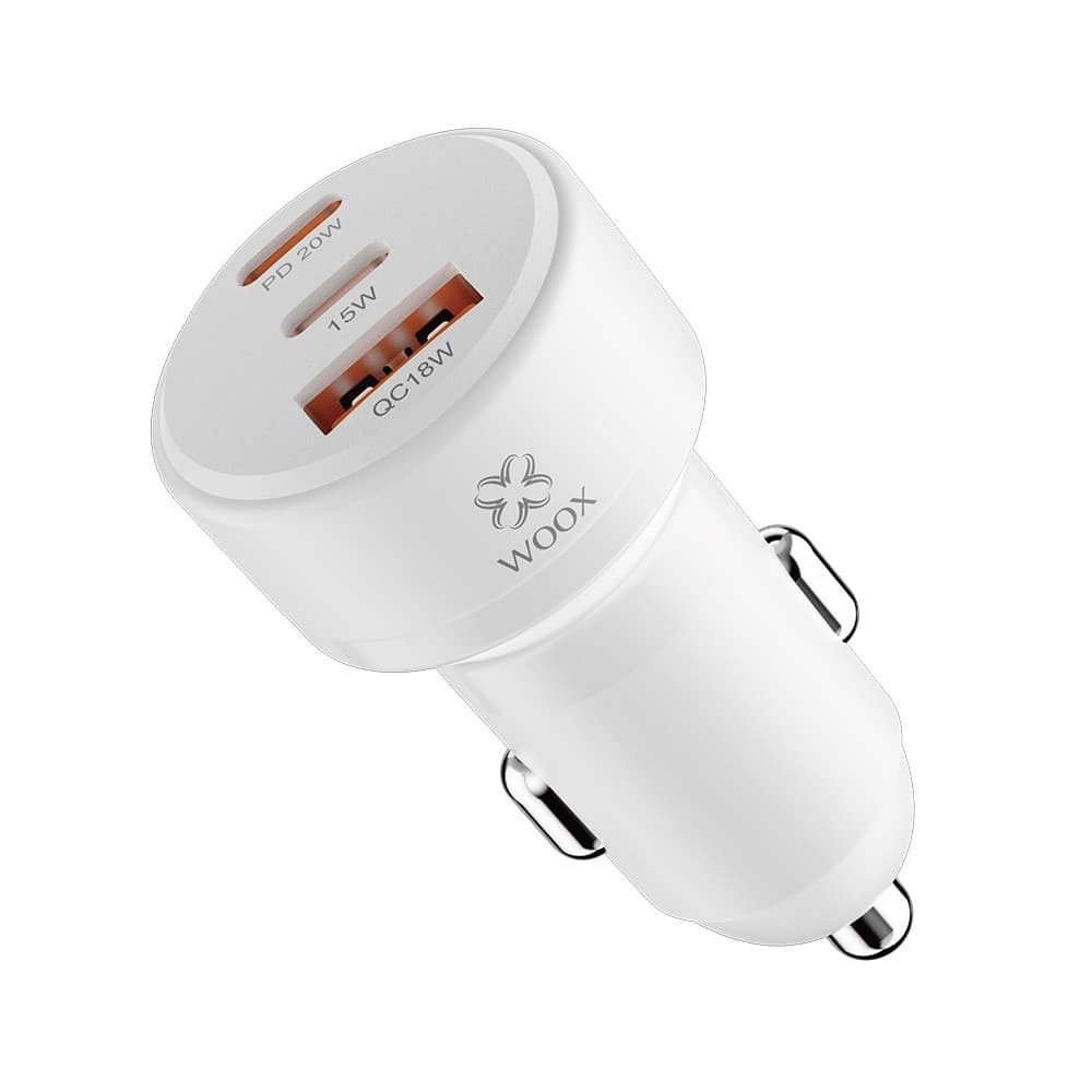 Carregador Auto PD x2 e QC 20W MX0148