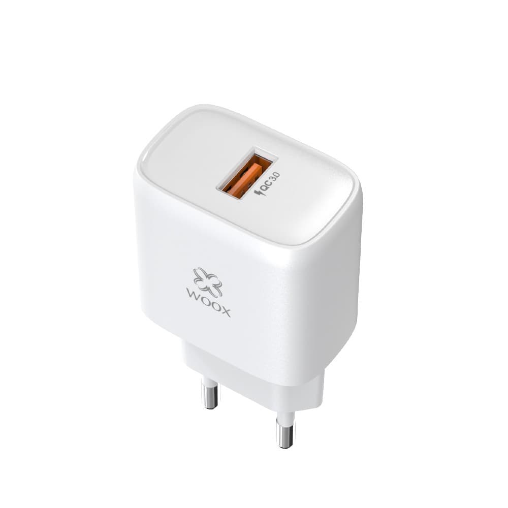 Carregador de Rede USB Quick Charge 18W MX0074 Branco