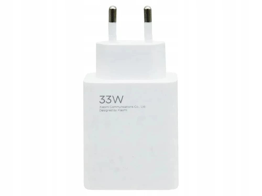 Carregador Xiaomi 33W QC3.0 USB-A Branco