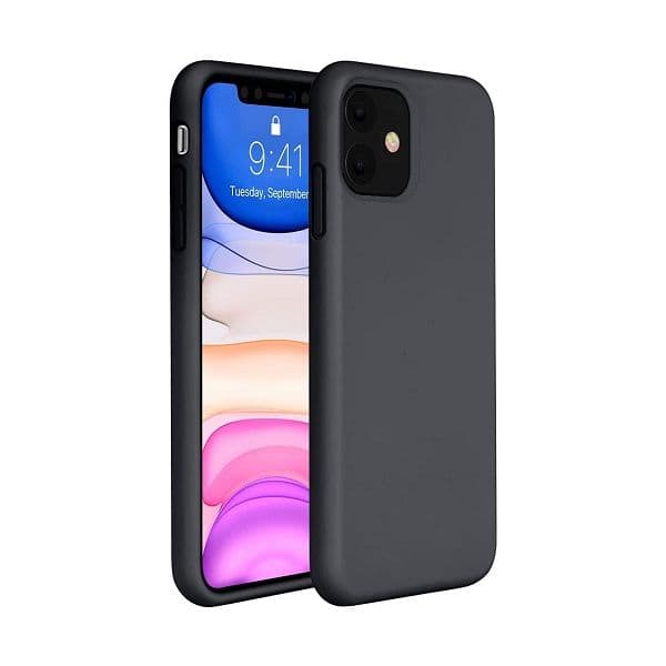 Apple iPhone 11 (6.1″) – Soft Silicon Case – Black