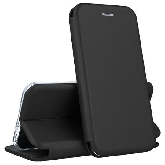 CAPA FLIP BOOK MAGNETICA IPHONE XS MAX – PRETO
