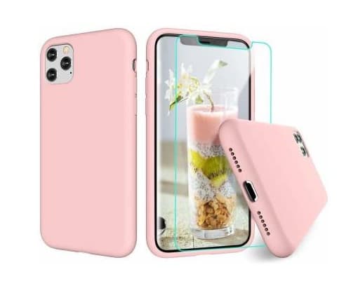 CAPA iPHONE 11 PRO MAX  (6.5) SOFT JELLY– Light Pink