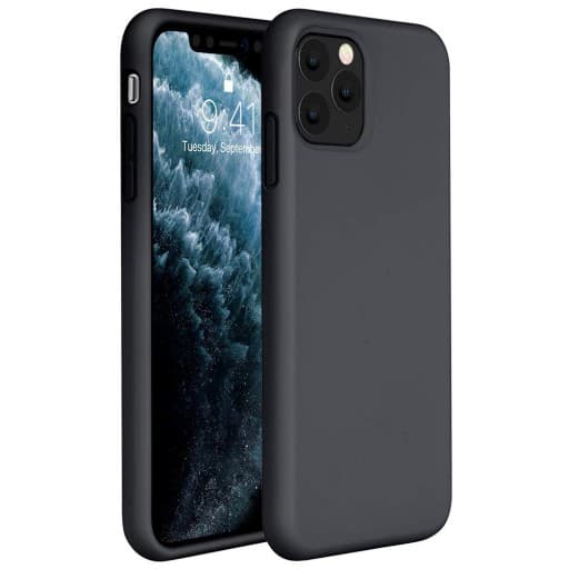CAPA iPHONE 11 PRO MAX  (6.5) SOFT JELLY– BLACK