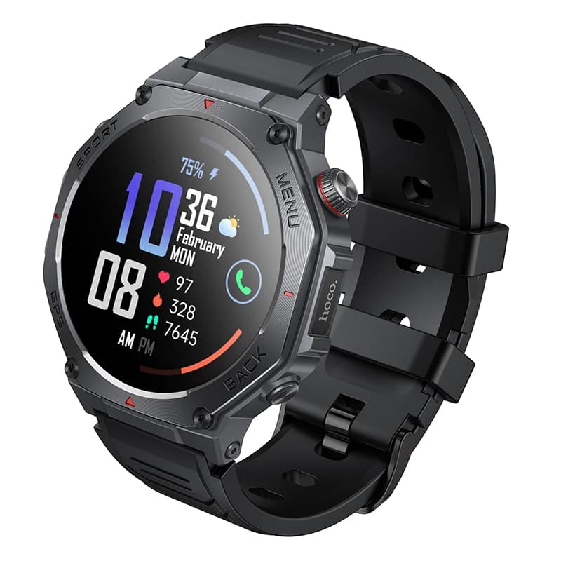 Smartwatch Hoco Y37 AMOLED GPS Preto