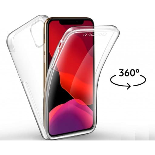 CAPA RÍGIDA IPHONE 11 PRO (5.8) 360º DUPLA – TRANSPARENTE