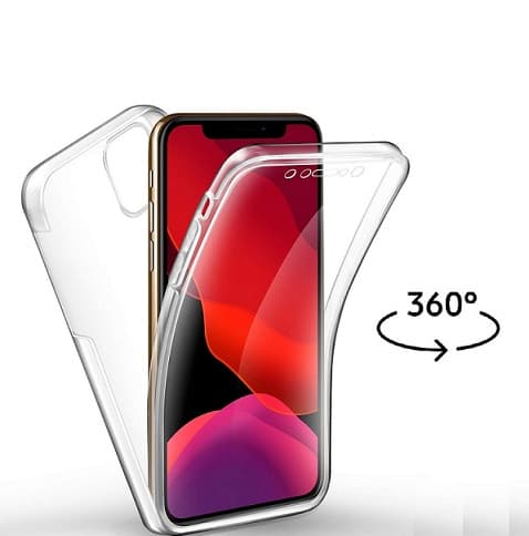 CAPA RÍGIDA IPHONE 11 PRO MAX (6.5) 360º DUPLA – TRANSPARENTE