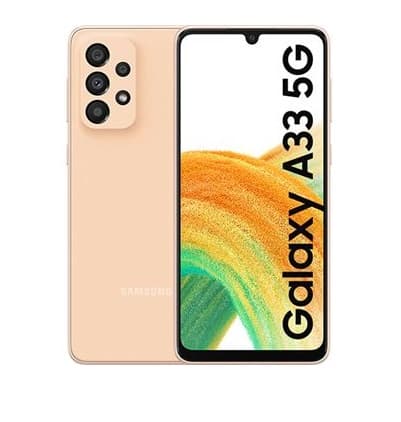Samsung Galaxy A33 5G 6.4″ Dual SIM 6GB/128GB Peach