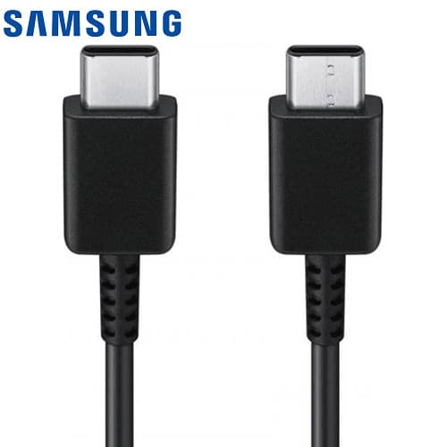 Type C to Type C Cable (1m) – Black