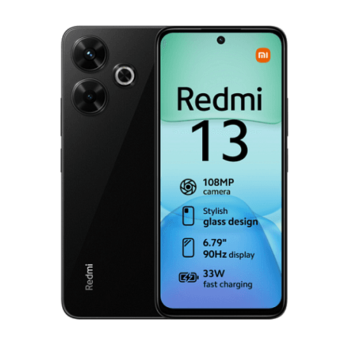 Xiaomi Redmi 13 6.26″ Dual SIM 8GB/256GB Midnight Black